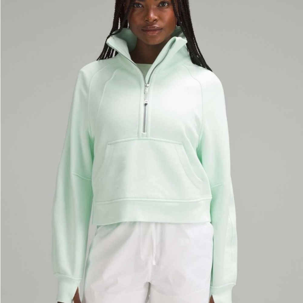 Lululemon Scuba Funnel Neck Crop M/L